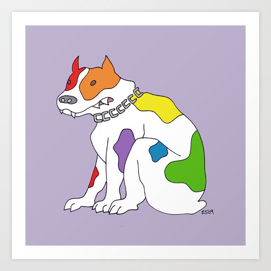 PRRRRRide! Art Print