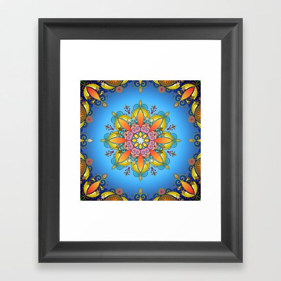 Just Joy Framed Art Print