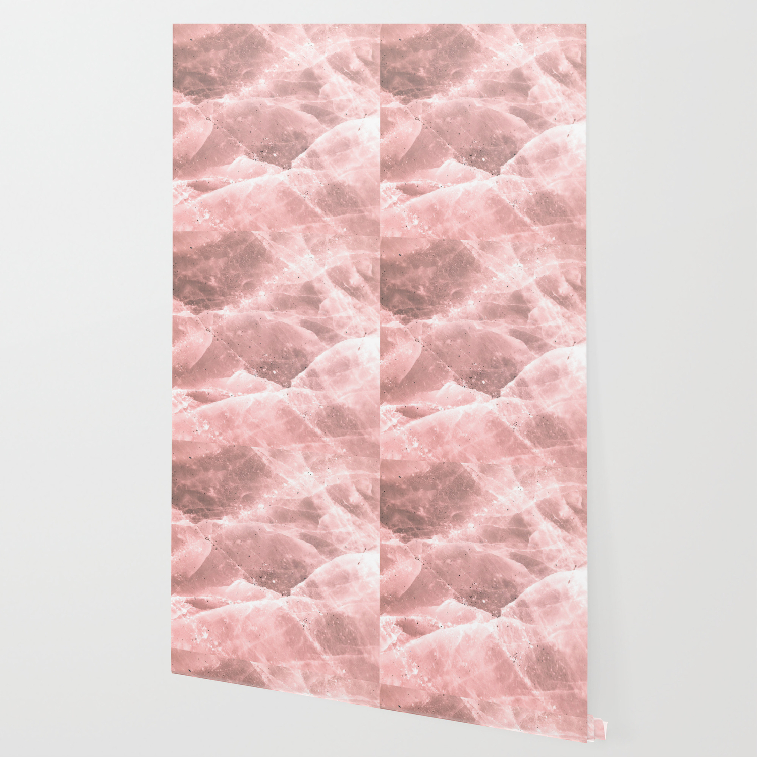 Rose Quartz Stone Wallpaper By Cesartorres Society6