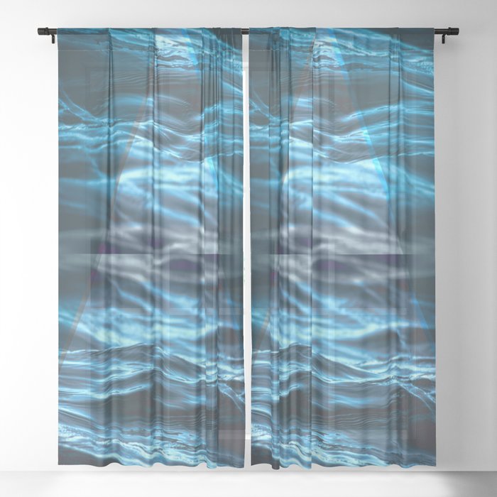 Hydro Love Sheer Curtain
