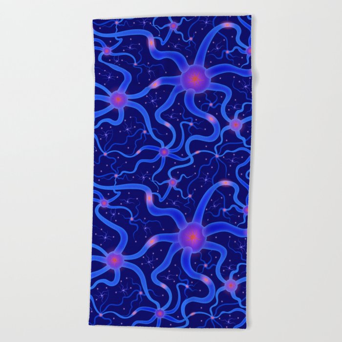Neurons Beach Towel