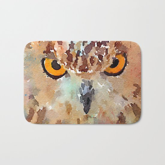 Owl Bath Mat