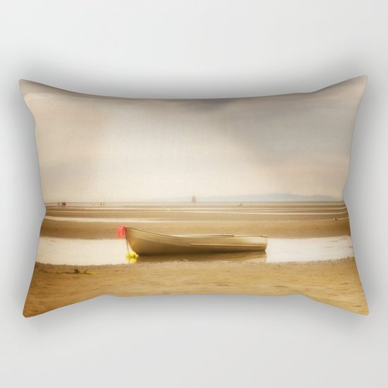 White Rock Rowboat II Rectangular Pillow