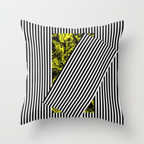 Come Out of the Shadow Throw Pillow