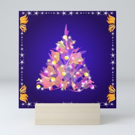 Christmas tree confidence Mini Art Print