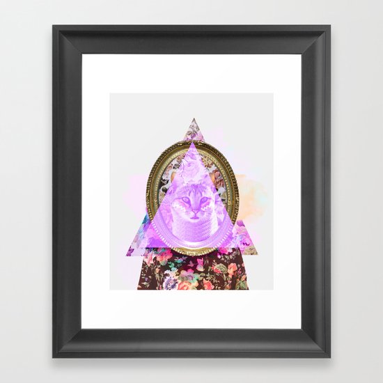 Mirror mirror on the wall who's the fairest of them all Framed Art Print