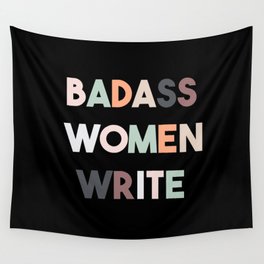 Badass Women Write Wall Tapestry