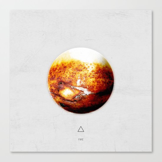 Element: Fire Canvas Print