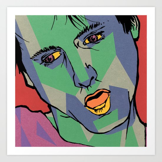 Green Art Print