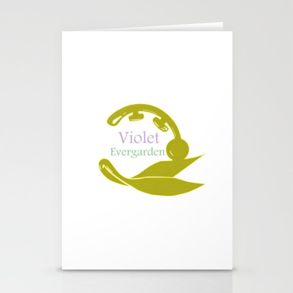 Violet Evergarden Pin Stationery Cards