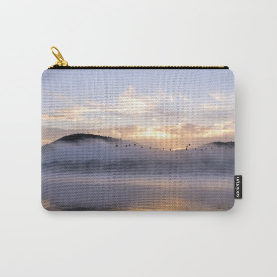 Misty Morning on the Lake Carry-All Pouch