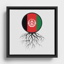 Afghanistan Roots Framed Canvas