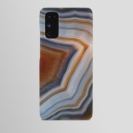 Layered agate geode 3163 Android Case