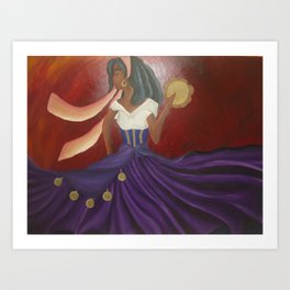 Esmeralda  Art Print