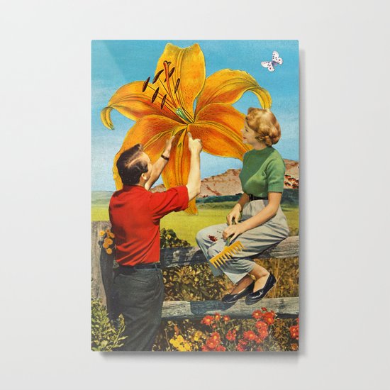 Sustainable Life Metal Print