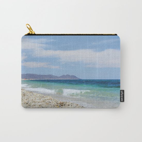 "Blue beach. Summer dreams" Carry-All Pouch