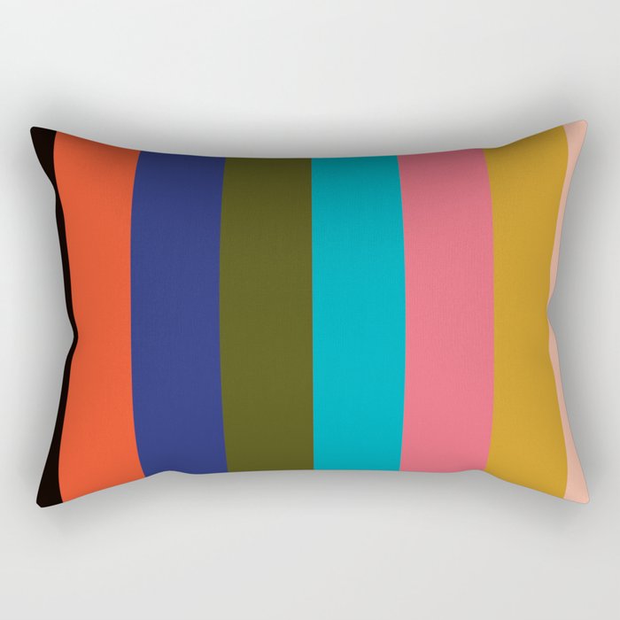Color Palette III Rectangular Pillow