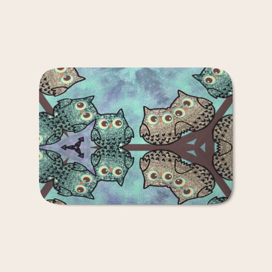 owl-99 Bath Mat