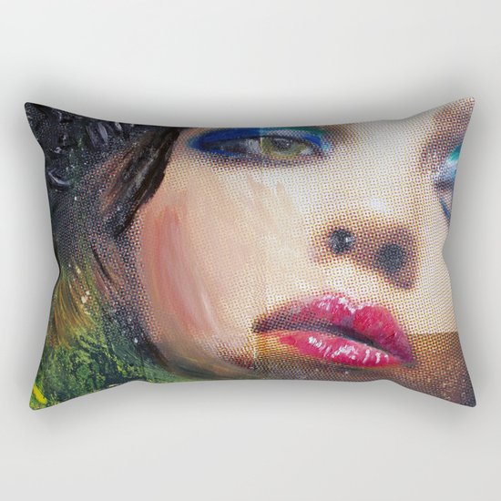 Maltrato publicitario Rectangular Pillow