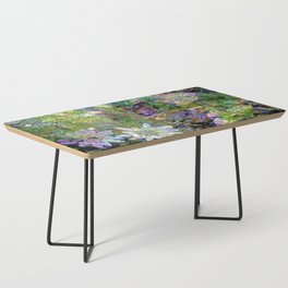 Raindrops Garden Collage Coffee Table