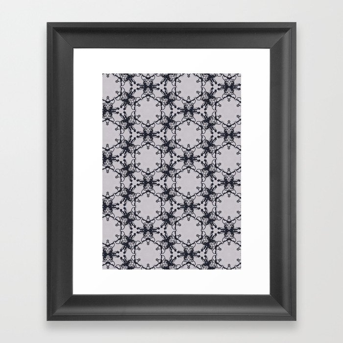 Peyton's Snow Framed Art Print