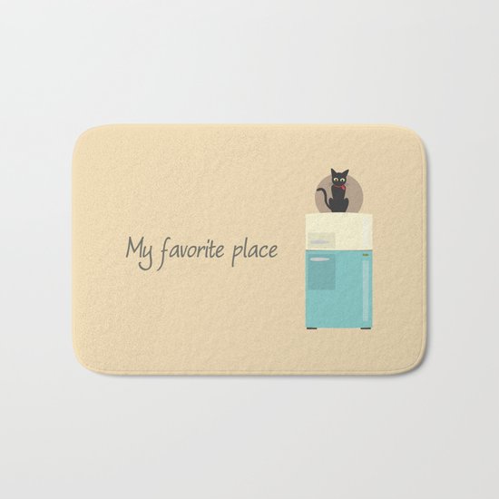 My Favorite Place Bath Mat