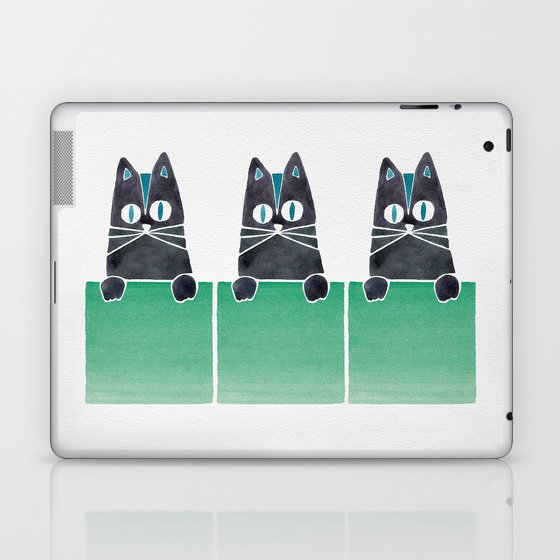 Cats in Boxes Laptop & iPad Skin
