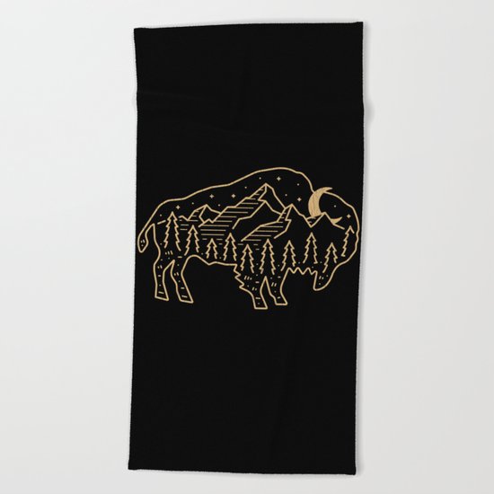 Nature of the Beast (2) Beach Towel