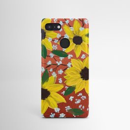 Sunflower Harvest Android Case