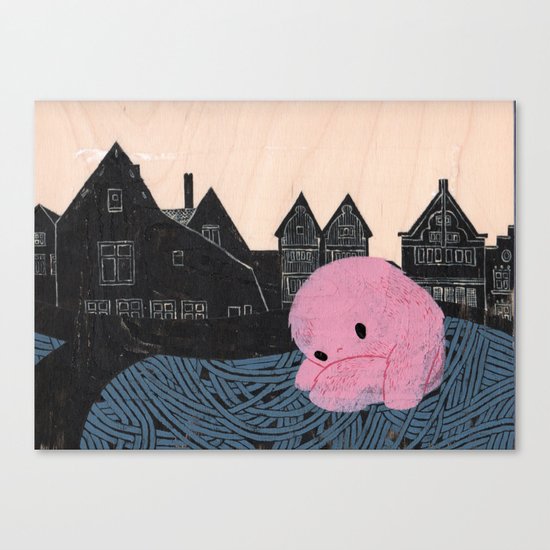 In Bruges II Canvas Print