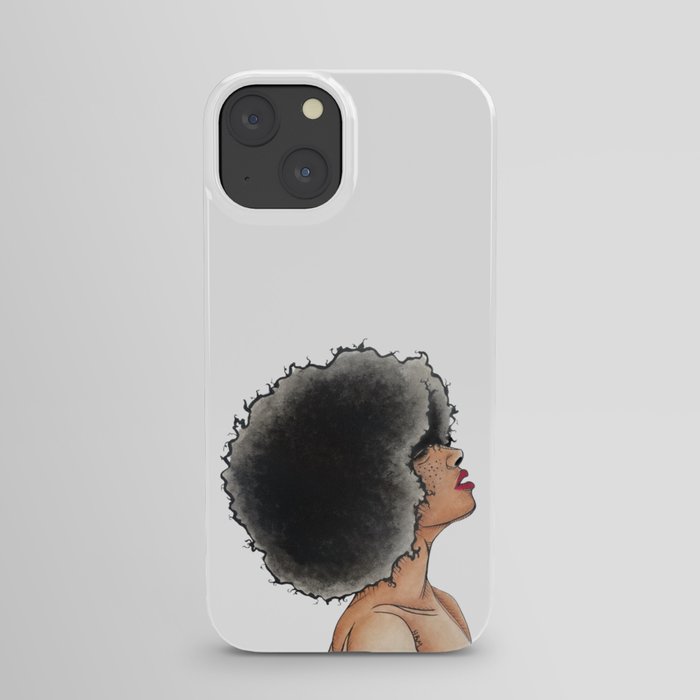 "Breathe in Babe" - Hand Painted Watercolor Design iPhone Case