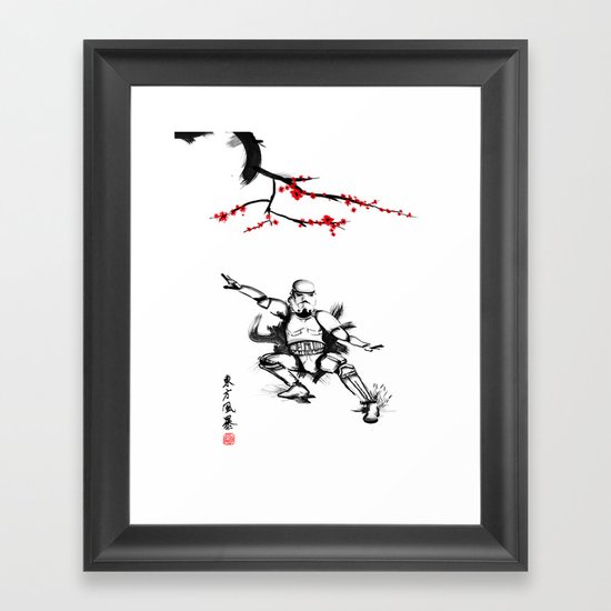 Eastern Storm Framed Art Print