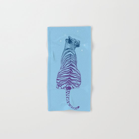 Tiger + Stars Hand & Bath Towel