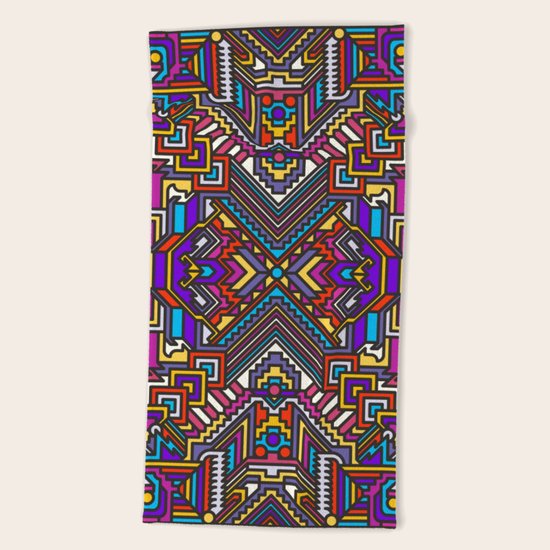 Flow Beach Towel