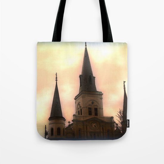 Saint Louis Cathedral Tote Bag