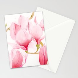Bubblegum Magnolias Stationery Card