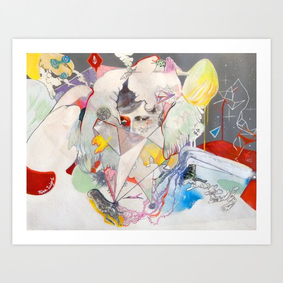 SPELL: REFLECT Art Print