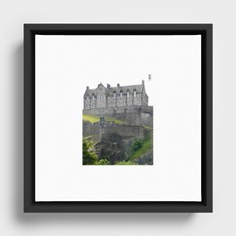 Edinburgh castle Framed Canvas