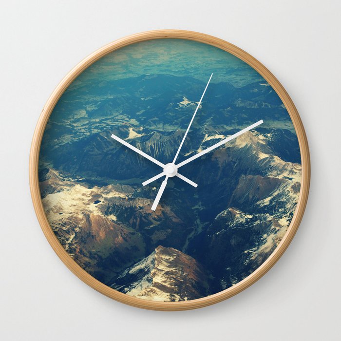 earthy m Wall Clock