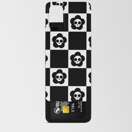 Poison Petals - Black & White Android Card Case