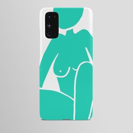 Sitting Sea Foam  Android Case