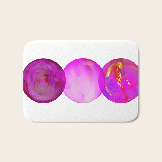 Simply Pink Bath Mat