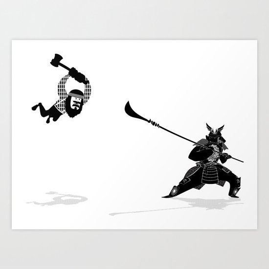 PDX vs TYO Art Print