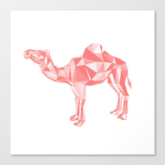 Red mirage Canvas Print