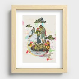 You and Me Dancing Recessed Framed Print