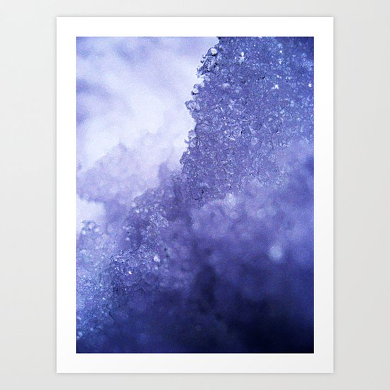 Ice Mountain Art Print