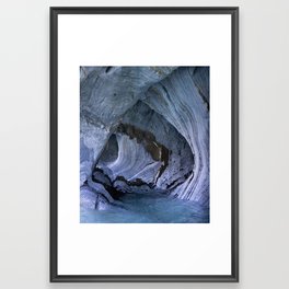 Marble Cave Framed Art Print