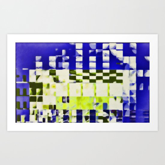 fragmented dream #12 Art Print