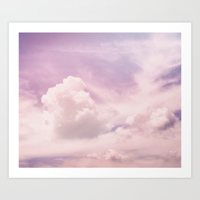Upon The Clouds Art Print