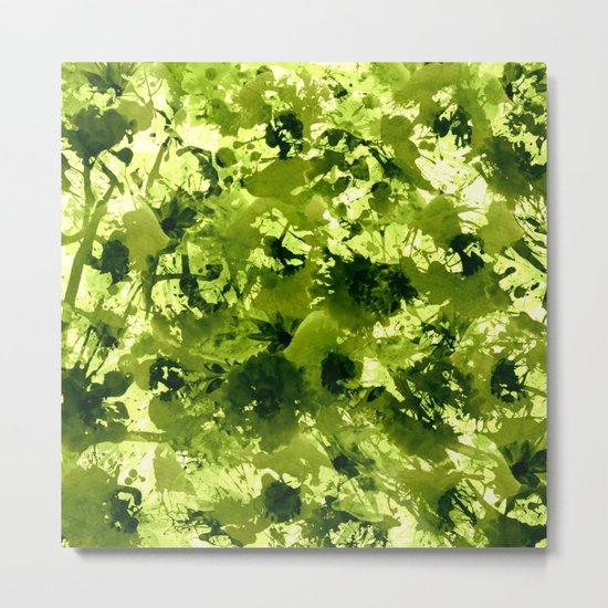 through the trees -spring- Metal Print